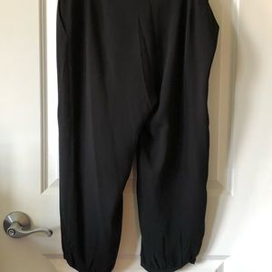Eileen Fisher Cropped Silk Pants